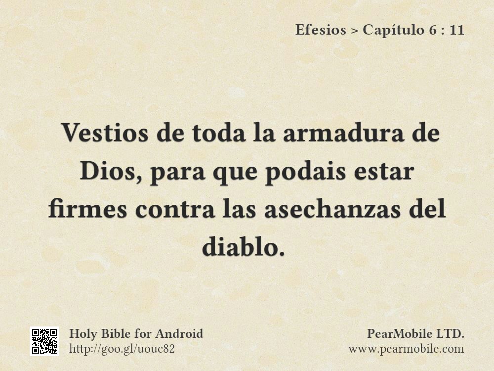 Efesios, Capítulo 6:11